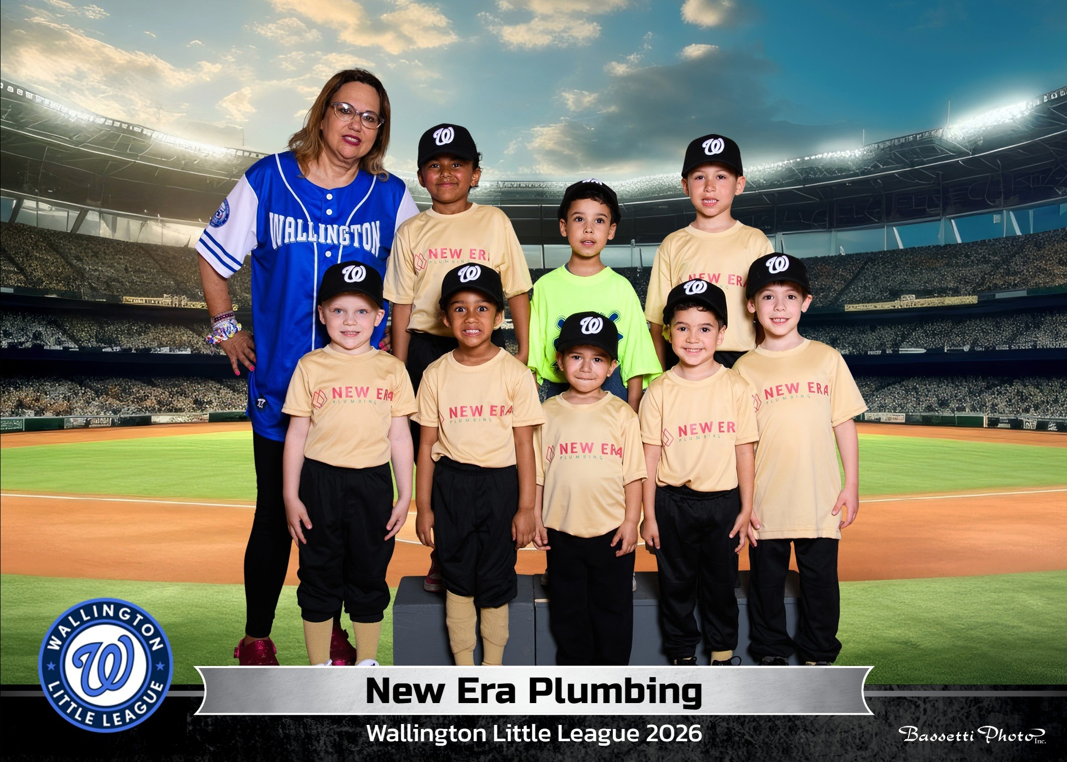New Era Plumbing sponsored Wallington Little League and Softball team, 2026