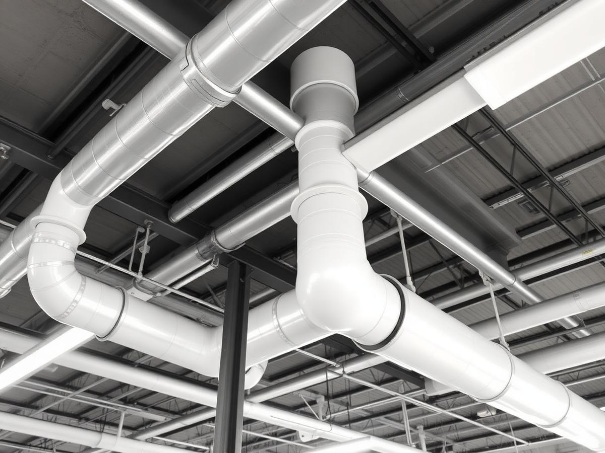 Water and waste piping framed into new walls